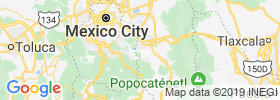 San Miguel Xico Viejo map